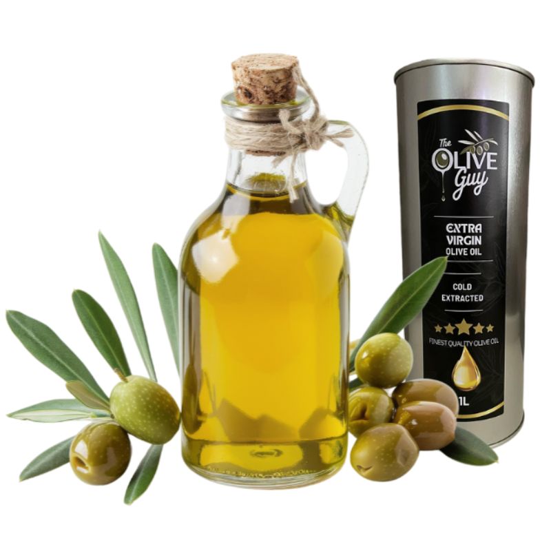 The Olive Guy South African extra virgin olive oil cold-extracted range supplied in Western Cape